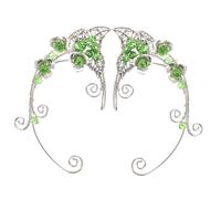 Uonlytech Accessori per Orecchini Clip Orecchini da Fata Non Piercing Avvolgenti per Orecchie Polsini da Donna Gioielli da Fata Polsini