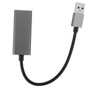 Uonlytech Adattatore per Computer e Smartphone in Viaggio Compatibilità Multipiattaforma in Lega di Alluminio Ethernet USB 3.0 Gigabit e Trasmissione Alta Velocità