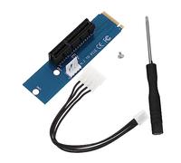 Uonlytech Adattatore Ssd Per Scheda Di Da 2 A Pcie Per Moltiplicatore Di Slot Pci-e X4 Facile Da Installare Nessun Driver Richiesto Casuale