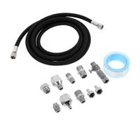Uonlytech Adattatori Rapidi Aerografo Connettori Push-to-Connect Antiperdite per Tubo Aria Compatibili con Compressore e Spray Accessori Precisi per Verniciatura Professionale