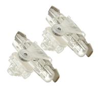 Uonlytech Aggiorna Il Tuo Telefono per Giochi per Dispositivi Mobili Pulsante di Mira 1 Paio Design di Raffreddamento per Schermi da 4 7-6 5 Pollici