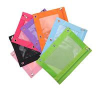 Uonlytech Astuccio per Matite Grande Capacità Oxford Colore Assortito Design Creativo e Chiusura a Zip, per Ragazzo Ragazza e Scuola, Set da 7 Pezzi