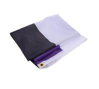 Uonlytech Bandiera Asessuale 5x3 Piedi Occhielli, Bandiera Identità di Genere per Parate e Decorazioni Pride Lgbt, Resistente per Esterni e Interni