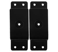 Uonlytech Barra di Sicurezza per Porta Staffa a Forma di U in Acciaio al Carbonio, Resistente e Versatile per Rinforzo della Porta in Casa e Luoghi Pubblici