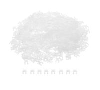 Uonlytech Blocca Secondi per Orologi da Polso 1000 Pezzi, Accessorio in Plastica Bianco, Strumento Robusto per Riparazione e Prolungamento Durata Batteria