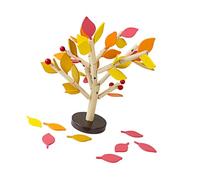 Uonlytech Blocco Albero Assemblato e Puzzle Dell'albero in Legno, Giocattolo Educativo Per Ragazzo Ragazza, Set Multicolore Per Sviluppo Intelligenza e Abilità Manuali, Per Gioco Educativo Quotidiano