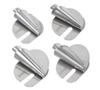 Uonlytech Bordatore per Macchina da Cucire in Metallo Piedino per Orlo Arrotolato Accessorio per Cucitrice Domestica per Rifiniture e Decorazioni su Tessuti Leggeri