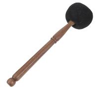 Uonlytech Buddha Sound Bowl Martello tibetano Campana tibetana Mazzuolo Campana Canto Martello con manico in legno Sound Bowl Mazzuolo di feltro Mazzuolo di meditazione Bastone manuale in legno