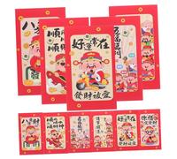 Uonlytech Buste Rosse per Capodanno Cinese 2026, Set da 60 Pezzi in Carta Spessa Chiusura Sicura, Pacchetti per Soldi Lunari Motivi Creativi e Benedizioni Tradizionali per Celebrazioni