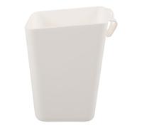 Uonlytech Carrello Portatile per Attrezzi Estetici Cestino Appendibile in Plastica Bianco, Design Compatto e Resistenza lungo Termine per Spazio di Lavoro