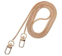 Uonlytech Catena per Borsa in Metallo Oro 3mm, Purse Chain Replacement, Cross Body Bag Chain, per DIY e Purse Making