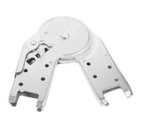 Uonlytech Cerniera per Scala Pieghevole Connettore per Giunto Scala, Accessorio in Alluminio Robusto e Leggero, per Scale da Soffitta e Fai da Te, Facile Installazione e Uso Duraturo