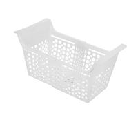 Uonlytech Cestello Per Congelatore a Pozzetto, Contenitore Per Organizzazione Espandibile in Plastica Fori Di Drenaggio, Organizer Versatile Per Cassetti Del Congelatore Piccolo