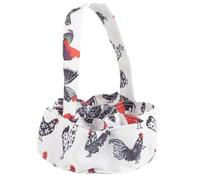 Uonlytech Cestino Porta Uova 7 Tasche Leggero per Raccolta e Conservazione di Uova di Gallina e Anatre, Supporto da Fattoria Comodo per Uso Domestico e Giardino