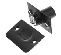 Uonlytech Chiavistello per Porta in Acciaio Inossidabile Molla Integrata, Fermaporta a Sfera Nero per Interni, Previene L'apertura Involontaria delle Porte