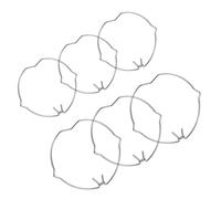 Uonlytech Clip a Molla per Faretti Downlight, Anelli di Fissaggio per Lampade da Soffitto Mr11 Mr16, Kit 6 Pezzi per Illuminazione Casa Ufficio Commerciale