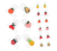 Uonlytech Clip per Sacchetti Alimentari e Clip per Snack in Pp, Multiuso Ferme Snack Riutilizzabili, Design Cartone Animato, Set da 30 Pezzi per Cucina e Conservazione Cibo