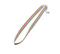 Uonlytech Collana Clavicola Multicolore Caramelle in Lega Resistente senza Palline Girocollo Colorato Unisex per Amici e Famiglie Design Unico e Brillante Adatta Uso Quotidiano