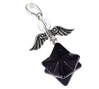 Uonlytech Collana Pendenti Cristallo con Ciondolo Angeli Accessori per Gioielli Fai da Te per Donna per Compleanni e Speciali Materiale Leggero e Resistente