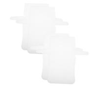 Uonlytech Confezione da 4 Fogli di Rete in Plastica Kit di Materiali per Borse in Tela Incrociata Filati Artigianato Fogli di Tela Portatili in Plastica