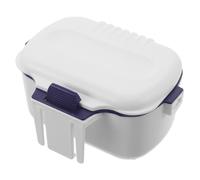 Uonlytech Contenitore Porta Esche con Doppio Strato Isolante in Plastica, Custodia per Vermi e Larve, Adatto a Viaggi di Pesca e Pesca in Fiume