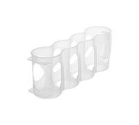 Uonlytech Contenitori per Bevande e Cassetti per Frutta e Verdura Frigorifero 2 Pezzi in Plastica Resistente senza Sostanze Chimiche per Organizzazione Cucina e Conservazione Alimenti