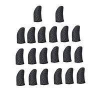 Uonlytech Copri Dita o 20 Pezzi Maniche Traspiranti per Dita per Giochi Touch Screen Friendly - Durevoli E Comode