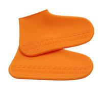 Uonlytech Copriscarpe Antipioggia Unisex in Silicone Spesso Arancione Protezione per Scarpe e Antiscivolo Leggero e Resistente per Pioggia Escursionismo e attività all’Aperto