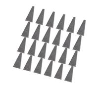 Uonlytech Cunei Triangolari in Acciaio Inox per Rinforzo e Montaggio, Piccoli Cunei da Disboscamento Manico in Legno, Set da 30 Pezzi per Attrezzi Agricoli e Lavorazioni Legno