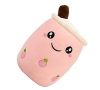 Uonlytech Cuscino Decorativo Forma di Tazza di Bubble Tea in Cotone Morbido Giocattolo Abbracciabile per Ragazzo Ragazza per Decorazione e Relax