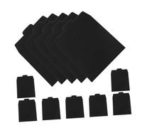 Uonlytech Custodia per CD in Cartoncino Nero Grande capacità 12 Pezzi, Buste Organizer Minimaliste ed Eleganti per Archiviare Dischi e Documenti, per Conservare CD e Dvd