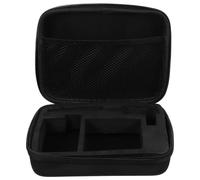 Uonlytech Custodia Per Radio Portatile in Nylon Ed Eva 8.3X6.7X2.4 Pollici Con Maniglia E Tasche a Rete Protezione Sicura Per E Accessori Di Trasporto