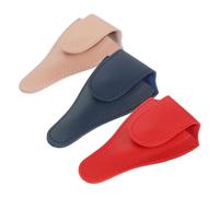 Uonlytech Custodia Protettiva per Forbici Cuticole in PU, Set da 3 Pz Portaforbici Leggero e Spazioso per Manicure