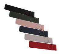 Uonlytech Custodia Protettiva per Penna Touchscreen Coperchio Set da 6 Pezzi in Colori Assortiti Portapenne Sottile Antipolvere per Stilo da Scrittura e Tablet Custodia per Penna da