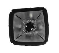 Uonlytech Diffusore Flash Pieghevole Softbox Per Luce Video e Luce Anulare Equivalente Per Fotografia Riduce Ombre Dure e Mantiene Stabile Temperatura Colore Nero