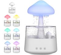 Uonlytech Diffusore Umidificatore Aroma da 450ml a Forma di Nuvola in Abs+pp Bianco Luce Notturna e Modalità Multiple Usb-c per Ambiente Casa e Ufficio