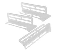 Uonlytech Divisori Regolabili Per Frigorifero 3 Pezzi Pannelli Separatori Per Cassetti e Laterale Organizer Per Alimentari e Bevande Facile Da Installare e Pulire Comodi Accessori Per Frigorifero