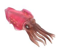 Uonlytech Figurina di Calamaro Realistico Decorativa, Statuetta Animale Marino Simulato per Collezione e Decorazione da Tavolo in Spazi Domestici, Ristoranti o Uffici