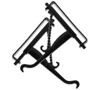 Uonlytech Ganci Miniatura per Piante Sospese in Ferro Massiccio Set 2 Pezzi Staffe a Gancio per Mini Case e Decorazioni Natalizie Accessori per Micro Spazi Verdi e Scene Esterne