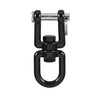 Uonlytech Gancio Girevole in Acciaio Inox 360° per Altalene e Sedie Sospese, Supporto Oscillante Resistente per Uso Esterno, Accessorio per Yoga Aereo e Giochi , Compatibile Catene e Corde