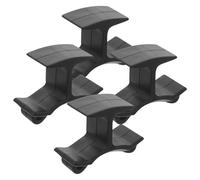 Uonlytech Impugnature per Fischietti Clip per Dita, Accessorio Portatile per Arbitri Sportivi e Guardalinee, Morsetti per Fischietti in Set da 4 Pezzi per Eventi Sportivi e Attività