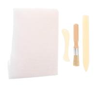 Uonlytech Kit per Rilegatura Libri Antichi in Stoffa Strumenti in Legno e Metallo per Riparazione e Conservazione di Testi Storici, Estende la Vita dei Libri Colore Casuale