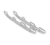Uonlytech Lame di Pattinaggio 1 in Inossidabile Argento Ricambio Pratico per Scarpe da Pattinaggio Adatte per Hockey su