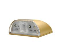 Uonlytech Lampada LED per Buco Serratura con Sensore di Movimento Pir Luce Notturna Automatica per Porte Installazione Facile Rilevamento Corpo Umano Senza Batteria Luce Bianca Calda