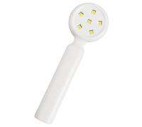 Uonlytech Lampada Portatile per Unghie in Gel UV a LED Bianca, Asciugatura Rapida, Compatta e Leggera, per Manicure Fai da Te Art a Casa