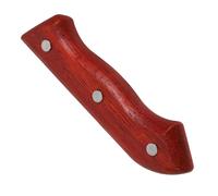 Uonlytech Manico Ergonomico in Legno per Coltello da Cucina, Impugnatura Antiscivolo e Confortevole, Manico di Ricambio Compatibile per Coltelli da Chef e Taglierini, Accessorio per