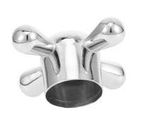 Uonlytech Manopola Rubinetto in Antiruggine per Lavatoio e Lavabo Facile da Installare Design Retro Manopola Ricambio Resistente e
