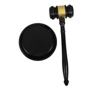 Uonlytech Martelletto Giudice con Finitura Liscia Strumento Portatile per e Tribunali Design Leggero e Maneggevole Ottima Lavorazione e Comfort per Avvocati e Speciali