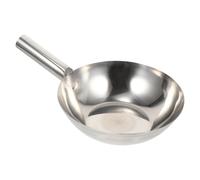 Uonlytech Mestolo Acqua Acciaio Inossidabile Spesso con Manico Lungo Cucchiaio Porta Zuppa per Cucina Resistente e Facile da Pulire