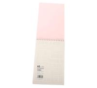 Uonlytech Notebook Spiralato Elegante Rosa Spesso con Righe Orizzontali per Studenti e Ufficio Blocco Note Protettivo per e